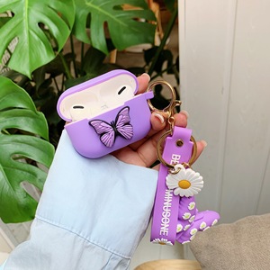 Étui <span class=keywords><strong>Airpods</strong></span> 1 2 Pro motifs <span class=keywords><strong>papillon</strong></span>, <span class=keywords><strong>coque</strong></span> à la mode, nouvelle collection tendance, style HOCAYU - Product Image 3