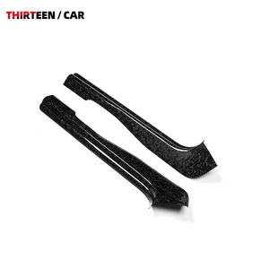 Acabamento de soleira de porta em fibra de carbono seca forjada para BMW M2 G87 Série <span class=keywords><strong>2</strong></span> G42 M240I M225 235 G87 M2, decoração de soleira de porta. - Product Image 3