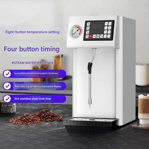 Distributeur d'eau chaude automatique commercial et machine à café avec buse vapeur pour les applications en café et restaurant - Product Image 3