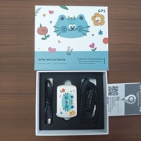 Collier de suivi GPS pour animaux de compagnie Bluetooth/4G/5G WiFi, positionnement étanche, anti-perte, suivi en temps réel, navigation cartographique, clôture électronique