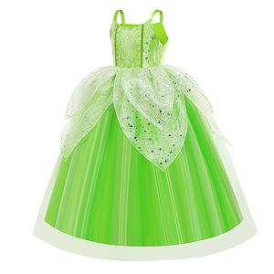 2022 nuovo arrivo bambini ragazze Costume bambino elfo natale fantasia vestito per bambini festa di Halloween Cosplay - Product Image 3
