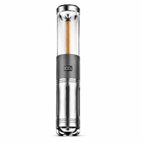 Lampe de camping LED 6000K lumière du jour, indice IP44, batterie rechargeable 18650, 500LM, alliage d'aluminium, CRI élevé 80, dimmable, 50000 heures