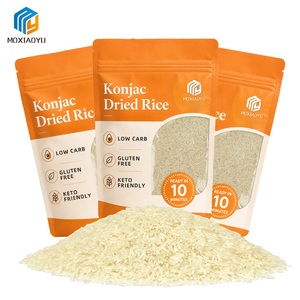 Riz sec de konjac Keto Slim de haute qualité à bas prix, sans gluten, faible en calories, riz thaïlandais au jasmin Shirataki - Product Image 1