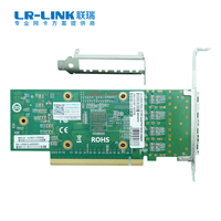 Carte réseau Ethernet PCI Express X16 25G Quad SFP28 basée sur le chipset de la série E810