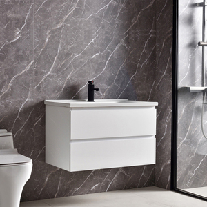 Mueble <span class=keywords><strong>de</strong></span> <span class=keywords><strong>Baño</strong></span> Flotante Moderno y Ecológico <span class=keywords><strong>de</strong></span> Lujo, con <span class=keywords><strong>Lavabo</strong></span> Montado en la Pared, <span class=keywords><strong>para</strong></span> Dormitorio, Granja, Almacén u Hospital - Product Image 1