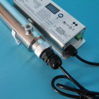316SSL Logement Filtre À Eau UV Stérilisateur 6GPM Lampe De Désinfection Machine À Eau Pure pour Fish Tank Piscine