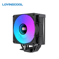 LOVINGCOOL En stock Refroidisseur de processeur 120 mm Dissipateur thermique Ventilateurs de boîtier PC Expédition rapide Échantillon disponible Vente en gros Usines OEM ODM