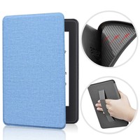Casing Kindle dengan tali kualitas tinggi untuk Kindle Paperwhite 6 12 Gen 7 inci 2024 casing kulit belakang TPU lunak