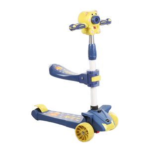 La Chine à la mode <span class=keywords><strong>5</strong></span>-<span class=keywords><strong>en</strong></span>-<span class=keywords><strong>1</strong></span> Kick Scooter pour enfants et bébé 3 roues Balance Bike avec siège confortable et barre de poussée - Product Image 1