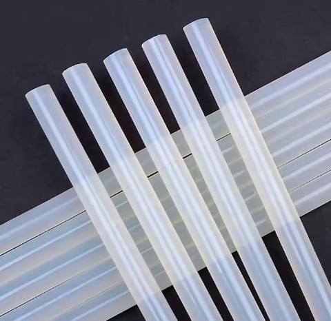 Transparent Hot Melt Crafting Adhesive Stick for DIY Stationery Gift Projects for Woodworking Construction Solid Acrylic