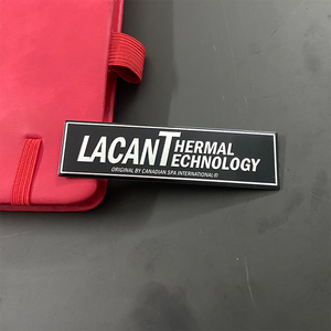 Autocollant professionnel de logo en aluminium brillant à effet miroir auto-adhésif en aluminium personnalisé - Product Image 5