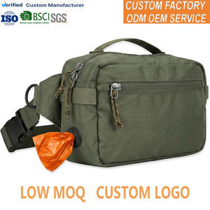 Cinturón y Correa de Hombro Ajustables para Perros, Bolsa de Paseo para Perros con 3 Formas de Uso, <span class=keywords><strong>Riñonera</strong></span> para Bolsas de Excrementos - Product Image 1