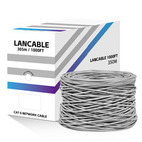 Câble réseau haute vitesse SIPU Cat6 Cat6a 1000 Mbps UTP FTP SFTP, testé Fluke, câble Ethernet pour centre de données