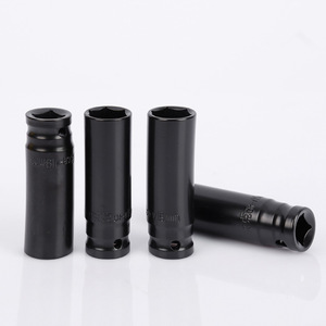 Clés à <span class=keywords><strong>douille</strong></span> profondes OEM 1/2'' pour réparation automobile, douilles hexagonales allongées 8mm-36mm 78mm, jeu de douilles pour clé pneumatique - Product Image 1