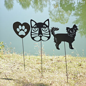 Adornos Metálicos para Jardín, Decoración de Patio de Acero Inoxidable, Miniatura de Pájaro, <span class=keywords><strong>Girasol</strong></span>, Abeja de Primavera para el Patio Trasero - Product Image 2