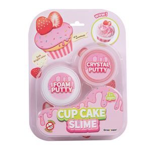 Cup Cake <b>Slime</b> Bright Color Scented Crystal Putty and Foam Putty for 3+ Years Girls - Product Image 4