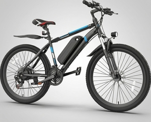 Vélo de montagne électrique Peak 750W, 26 pouces, vélo électrique pour adultes, 20 MPH, vélo de banlieue électrique avec batterie 48V, jusqu'à 50 miles d'autonomie - Product Image 1