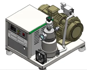 Customizable Vacuum Unit High Vacuum Molecular Turbo Pumping Station For PVD Coating Machine
