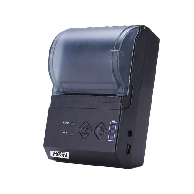 Impresora HOIN 58MM Portable Receipt Printer With Large Battery HOP E200 Fashion Design