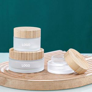 Pot en verre crème personnalisé en usine avec faible MOQ, emballage pour petites séries de produits de soin pour crèmes et hydratants pour le visage - Product Image 1
