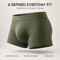 Boxers pour hommes HAGO, prix d'usine, tissu élastique pour les modes de vie actifs