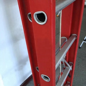 12m 15m Lightweight Fiberglass Extension <b>Ladder</b> - Product Image 6