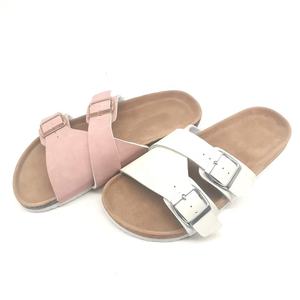Moda Comfort Foot-bed Outdoor Cork Sole Cojín Plantilla Zapatillas Lady Pu Bio Sandals - Product Image 5