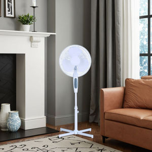 Ventilateur sur pied oscillant à 3 vitesses avec moteur AC, hauteur réglable, commande mécanique, économe en énergie, pour hôtels et usage domestique - Product Image 3