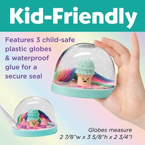 Kids Make Your Own Water <strong>Globes</strong> Sweet Treats Girls Arts and Crafts Create 3 DIY <strong>Snow</strong> <strong>Globe</strong> Kids Toys - Product Image 6