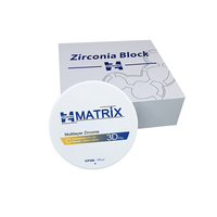98*22mm 3D Pro ZECHUAN MATRIX Multicouche Zircone Blocs Gradient Transparence 41-48% Force 600-1200Mpa