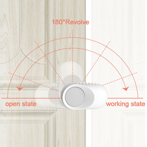 Protector de Puertas Giratorias ABS+TPE, <span class=keywords><strong>Bloqueador</strong></span> de Seguridad para Bebés, Reductor de Ruido, Sin Perforaciones, a Prueba de Niños - Product Image 4