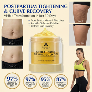 OEM EXPRESSIONS WELLNESS Gel Corps Raffermissant Anti-Cellulite Effet Sudation Doré pour Peau Relâchée, <span class=keywords><strong>Ventre</strong></span> <span class=keywords><strong>Plat</strong></span>, Cuisses, Fesses et Bras - Product Image 3