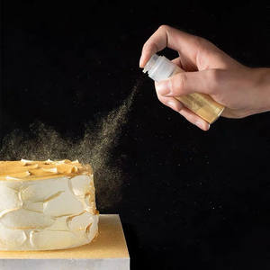 Polvo de brillantina comestible, herramienta decoradora de pasteles colorida, polvo en aerosol comestible, herramienta decorativa para hornear - Product Image 1