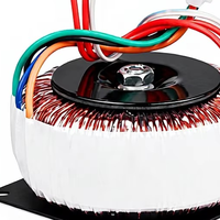 Transformateur toroïdal 220V certifié CE IEC, faible bruit, haute efficacité, enroulement en cuivre pour alimentation d'amplificateur audio