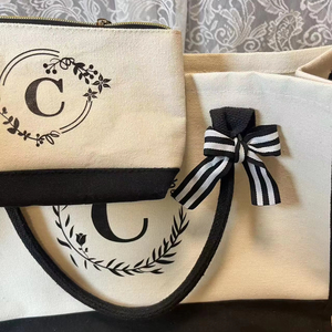 Sac fourre-tout en toile de lin portable en gros avec motif personnalisé et logo imprimé, doublure en jute stéréo pour un usage cadeau - Product Image 2