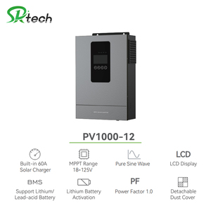 Sunway bán buôn giá tốt nhất năng lượng mặt trời hệ thống năng lượng 1kw năng lượng mặt trời hệ thống bảng điều khiển tắt lưới năng lượng mặt trời năng lượng hệ thống biến tần - Product Image 6