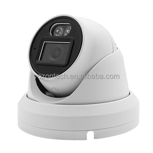 กล้องวงจรปิด OEM ยี่ห้อ Metal Camera เลนส์มุมกว้าง 2.8 มม. ระยะอินฟราเรด 30 เมตร 20 เฟรมต่อวินาที 8 ล้านพิกเซล 4K รองรับ POE ตรวจจับมนุษย์ ระบบ HIK Plug and Play - Product Image 4
