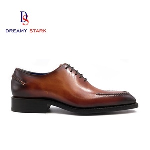 Chaussures de mariage formelles Oxford, en cuir véritable fait main, durables, nouveau design, haute qualité, style vintage, pour hommes, luxe, logo personnalisé, légères - Product Image 2