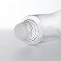 Set Botol Lotion Plastik PETG Desain Baru dengan Tutup Sekrup Bentuk Bola, Sablon, Berbagai Ukuran, MOQ 100 pcs