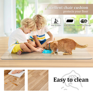 ALLIFEMATS fábrica al por mayor hevy duty PET material chiarmats silla estera para <span class=keywords><strong>woodfloor</strong></span> - Product Image 5
