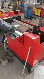 Piastra di ferro in alluminio a due rulli idraulica in acciaio inossidabile, - Product Image 2