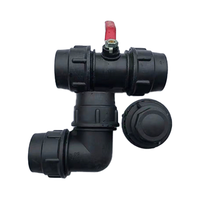 Tuyau d'irrigation en PE LDPE noir 16-50 mm (1-2 pouces) – Rouleau de tube flexible pour ferme, serre et jardin