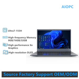 Nhà máy phong cách mới ai máy tính 14.1 inch Intel siêu 7 155H ai máy tính xách tay hiệu suất cao DDR5 <span class=keywords><strong>RAM</strong></span> siêu ai máy tính xách tay với npu - Product Image 2