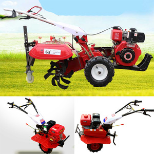 Cultivador rotativo trasero para huerto, Mini Tractor para caminar, cosechadora, deshierbe, máquina agrícola, cultivo de jardín - Product Image 5