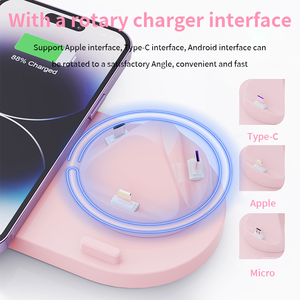 Người <span class=keywords><strong>b</strong></span>án tốt nhất được <span class=keywords><strong>b</strong></span>án nhiều nhất sản phẩm nhanh chóng Tai nghe iWatch điện thoại 6 trong 1 trạm sạc không dây điện thoại chủ - Product Image 5