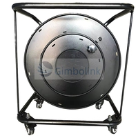 Bobine de câble à fibre optique blindée Gimbo BT-03, Tambour à fibre optique BT, Bobine de câble à fibre optique en cuivre toronné pour chariot plat, Bobine de traînage
