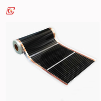 Tapis chauffant électrique au sol système de chauffage par le sol électrique radiant tapis chauffant pour chambre à coucher avec thermostat