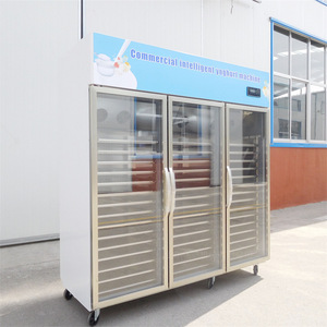 Incubateur à yaourt à refroidissement par air en acier inoxydable avec contrôle numérique de la température, étagères réglables, conception intégrée pour un yaourt <span class=keywords><strong>maison</strong></span> parfait - Product Image 1