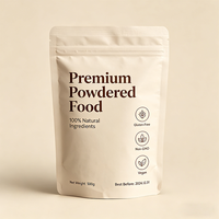 Sachet alimentaire anti-buée avec fenêtre transparente pour snacks réfrigérés