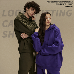 Sudaderas con Capucha y Sudaderas Casuales Extra Grandes 100% Algodón, Anti-Pilling, Transpirables, Unisex, Diseño Único, Venta al Por Mayor - Product Image 2